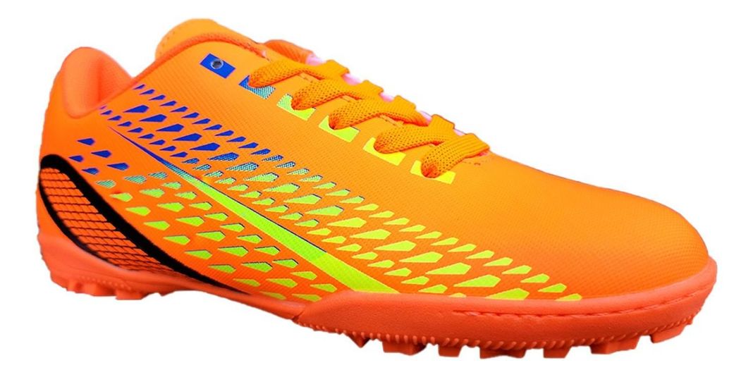 Zapatilla Baby Futbol Modelos Exclusivos Full Extreme Orange 7266-1
