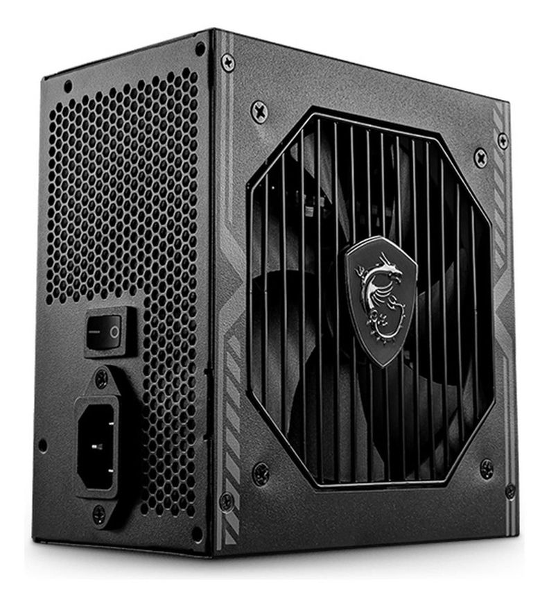 Fuente Msi 550w A550bn 80 Plus Bronce 45,5a Pcie 2x6+2-0