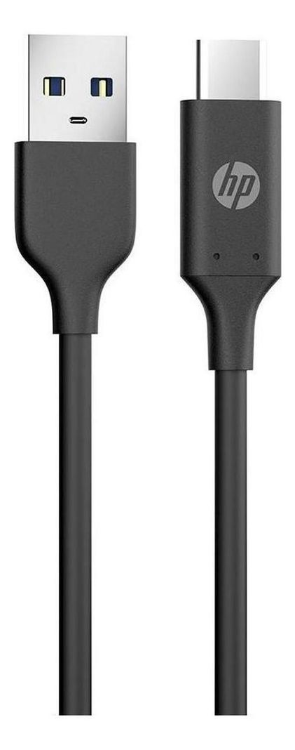 Cable Hp Dhc-tc101 Negro Con Entrada Usb Tipo C A Usb 3.0-1