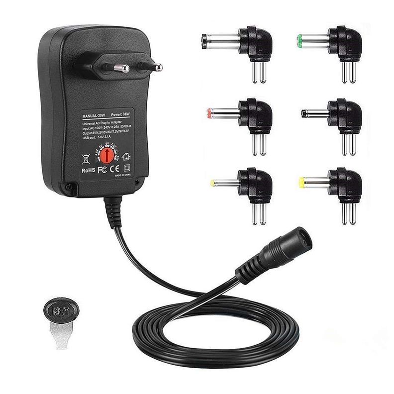 Fuente De Poder Universal AC-DC 3.000Mah – Voltaje Variable Birlink 3A 36W-2