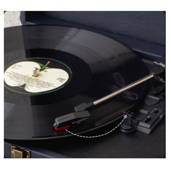 Tornamesa Tocadiscos De Vinilo Hyundai PO-JJ01 Bluetooth-1