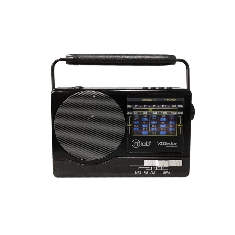 Radio Portatil Retro AM/FM Bluetooth Mlab Recargable-0