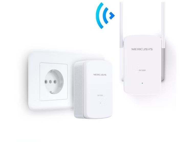 Kit Powerline Mercusys AV1000 Gigabit, Extensor WIFI-2