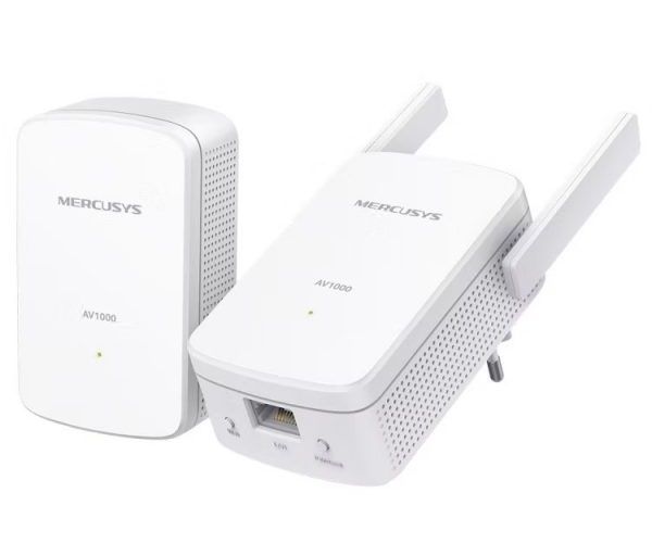 Kit Powerline Mercusys AV1000 Gigabit, Extensor WIFI-1