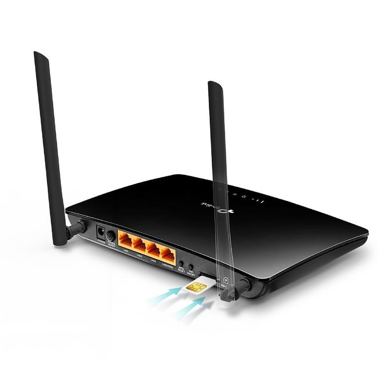 Router 4G LTE Inalámbrico N a 300Mbps Tp-Link TL-MR6400-1