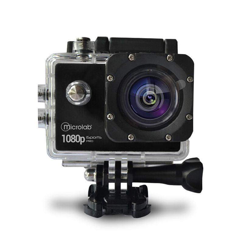 Camara Deportiva 1080P Resistente Al Agua Mlab Isports 7 Pro-0