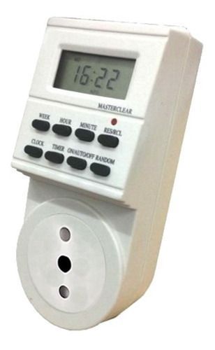Temporizador Timer Digital 24hrs Powerlab 2300w 220v-2