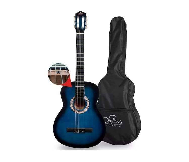 Guitarra Sevillana 39 Pulgadas Con Funda-1