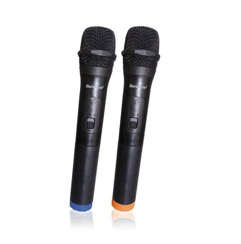 Microfono Inalambrico Doble UHF Profesional Baretone WM1802-1