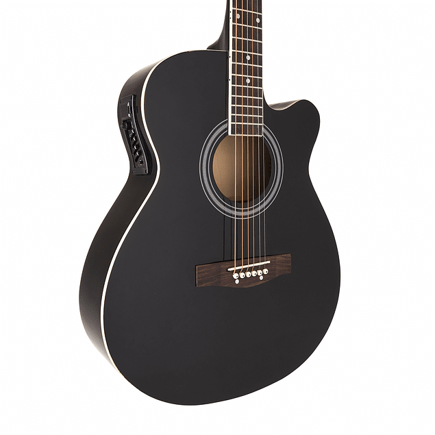 Guitarra Electroacústica 40 Pulgadas Epic con funda-1