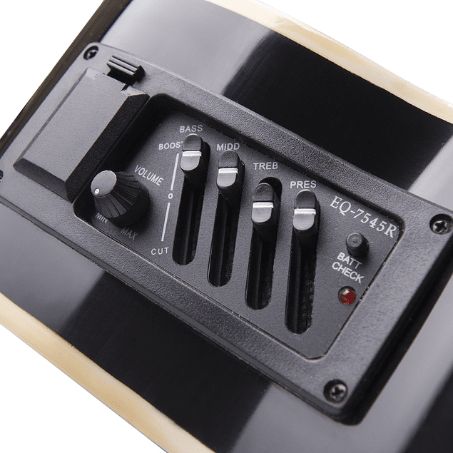 Guitarra Electroacústica 40 Pulgadas Epic con funda-2