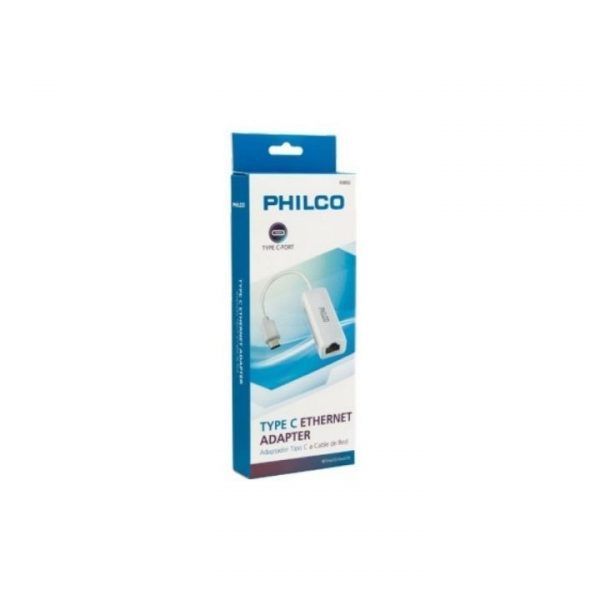 Adaptador Usb Tipo C A Red Ethernet Philco R0092-1