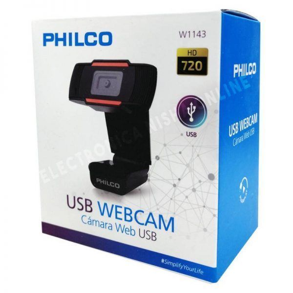 Camara Web HD 720P Philco W1143-2