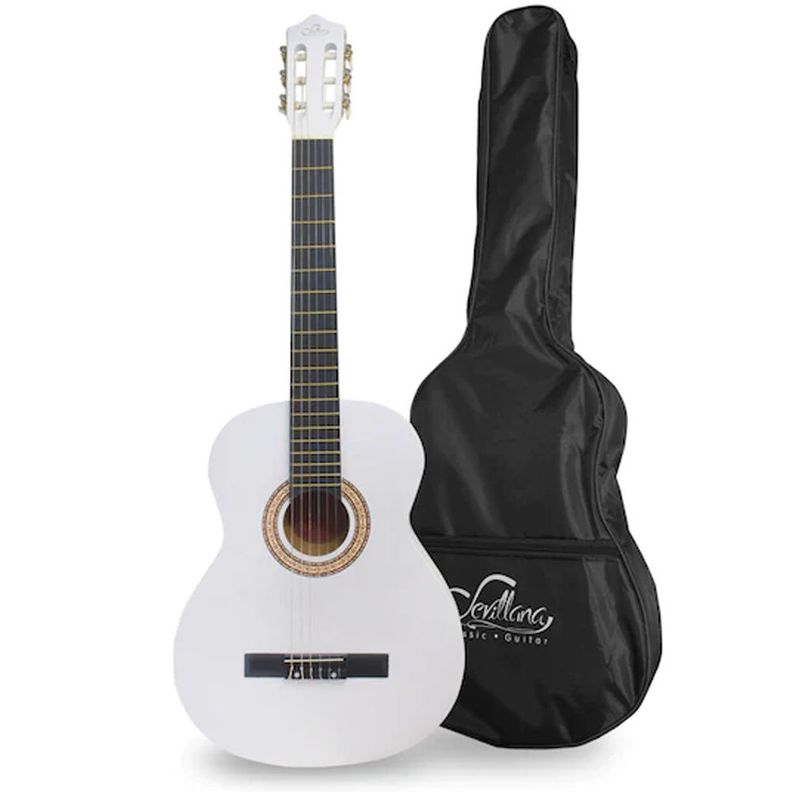Guitarra Sevillana 30 Pulgadas Para Niños y Funda-0