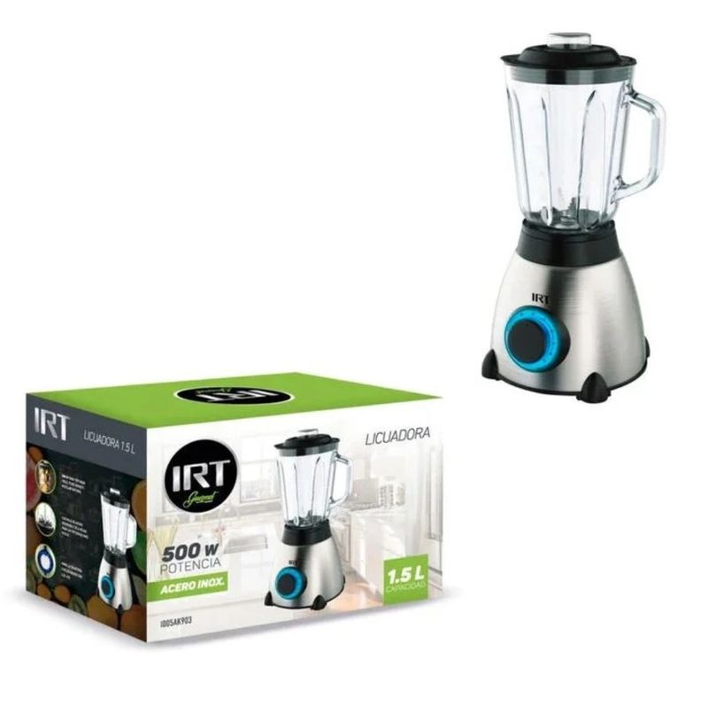 Licuadora Juguera Irt Jarra De Vidrio 1.5litros 500w-1