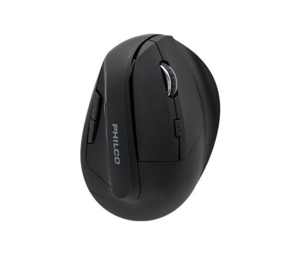 Mouse Inalambrico Vertical Recargable Philco 7346B-1