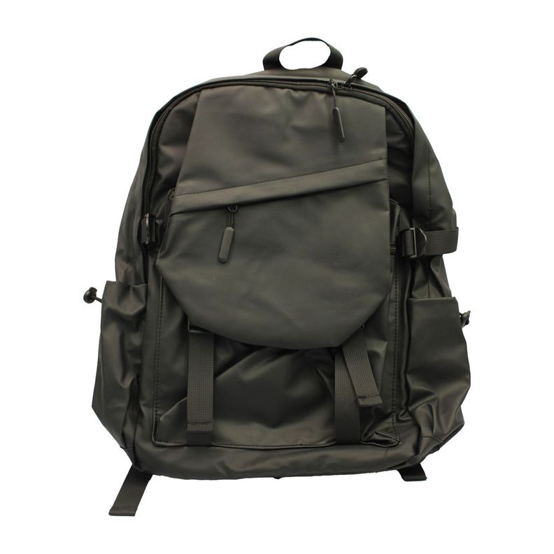 Mochila Para Notebook 14 Pulgadas Impermeable Gris Tecnolab-0