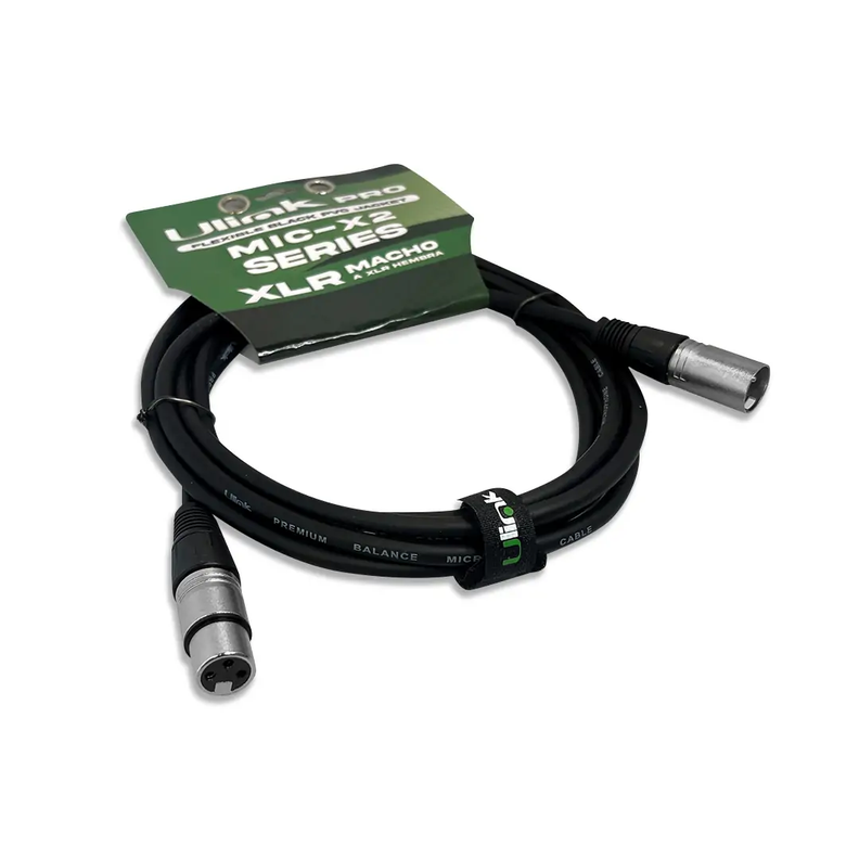 Cable De Audio XLR Macho Hembra De 10 Mts UL-MIC-X2010-1