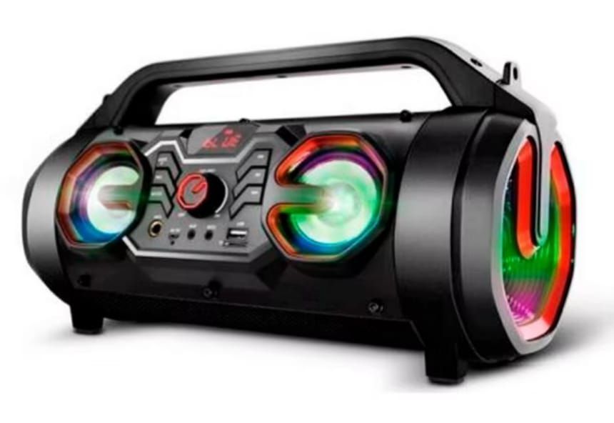 Parlante Bazooka 30w Con Microfono IRT PS503-1