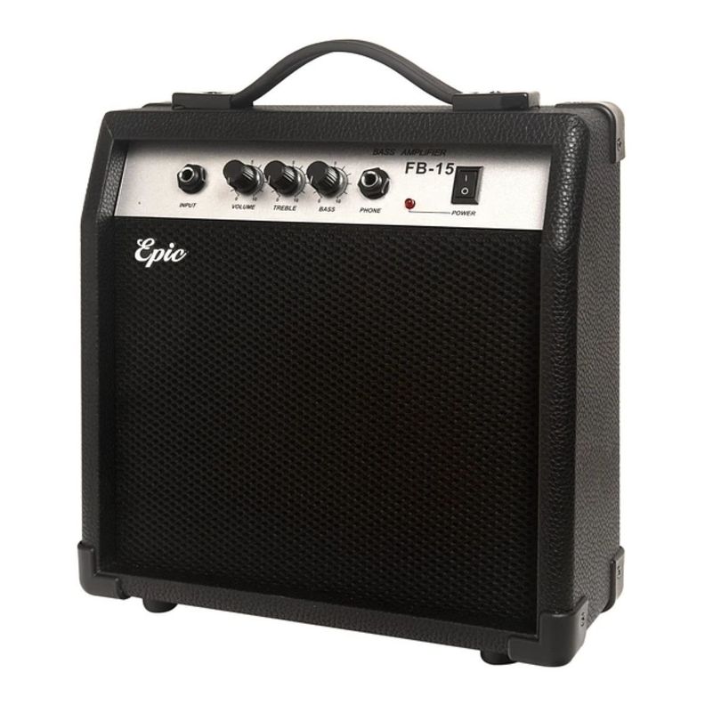 Pack Bajo Electrico Epic 43 Pulgadas con Amplificador 15W + Accesorios-1