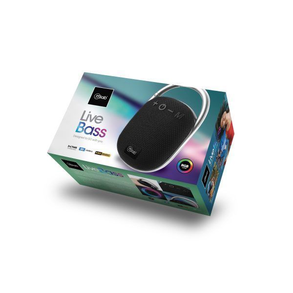 Parlante TWS Flaming Live Bass Mlab 5w Luces RGB-5