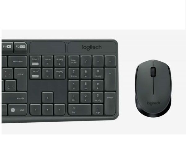 Set Teclado Y Mouse Inalambrico Logitech MK235-1
