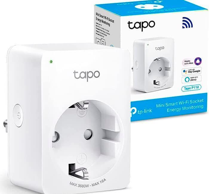 Mini Enchufe Wi-Fi Inteligente TP-Link Tapo P110-1