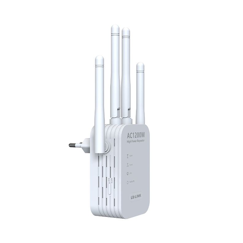 Extensor repetidor Señal WIFI AC1200 Dual Band 1200MBPS High Gang 4 Antenas 4dBi /BL-RE1200 LB-Link-2