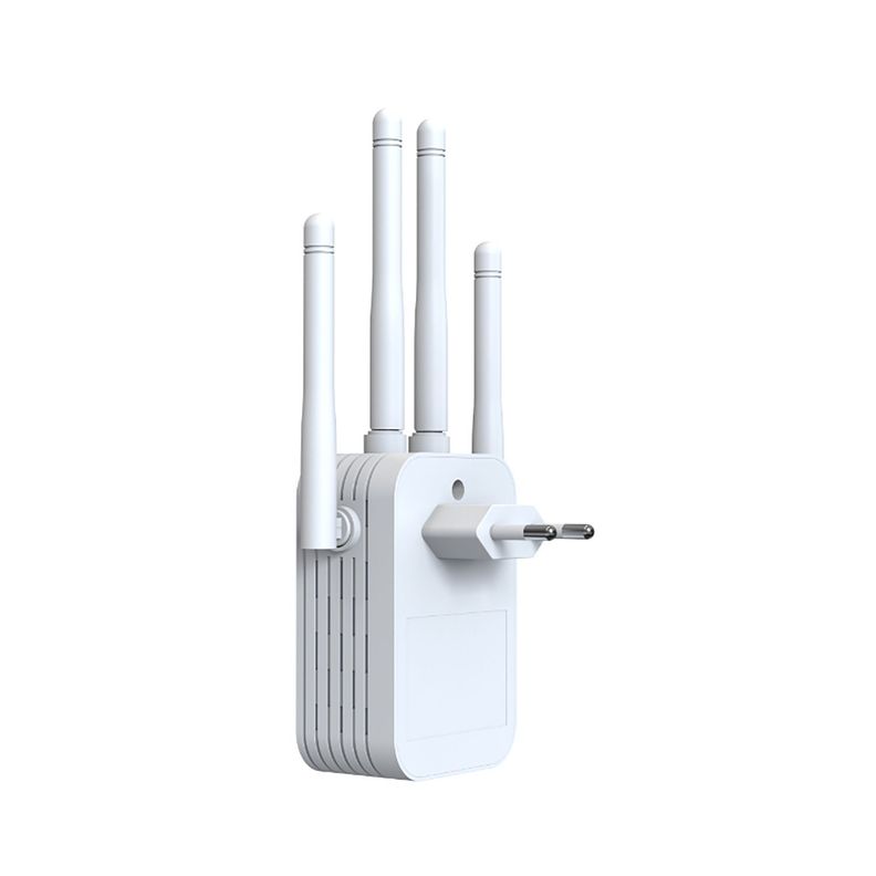 Extensor repetidor Señal WIFI AC1200 Dual Band 1200MBPS High Gang 4 Antenas 4dBi /BL-RE1200 LB-Link-4