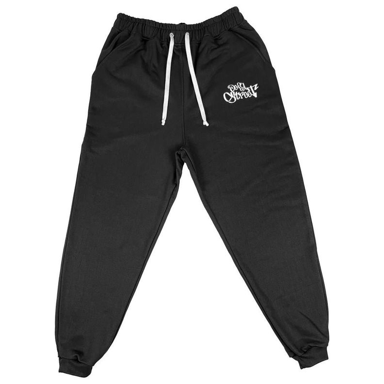 Pantalón Jogger algodón negro hombre-0