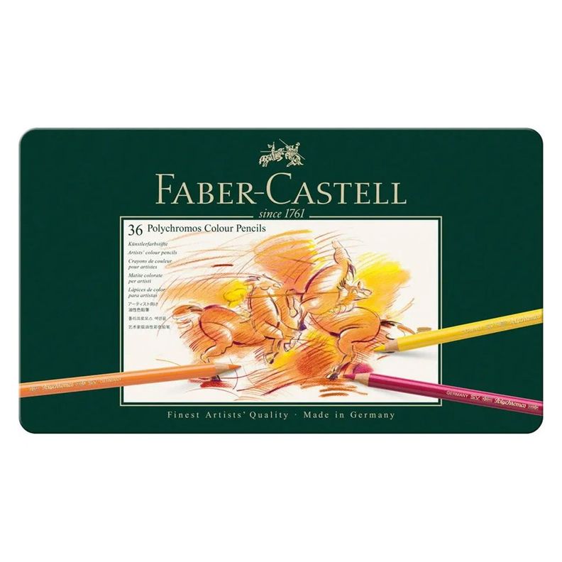 Lápices Faber-Castell Polychromos 36 Colores-0