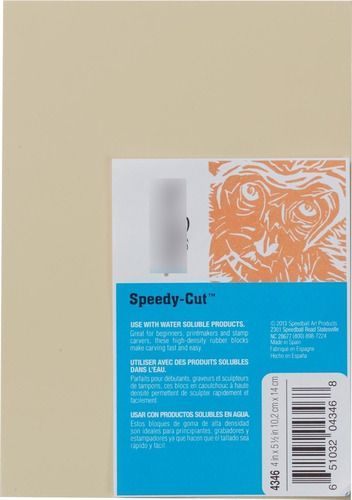 Gomas Para Grabado Speedy Cut-easy Crema  10x14cm