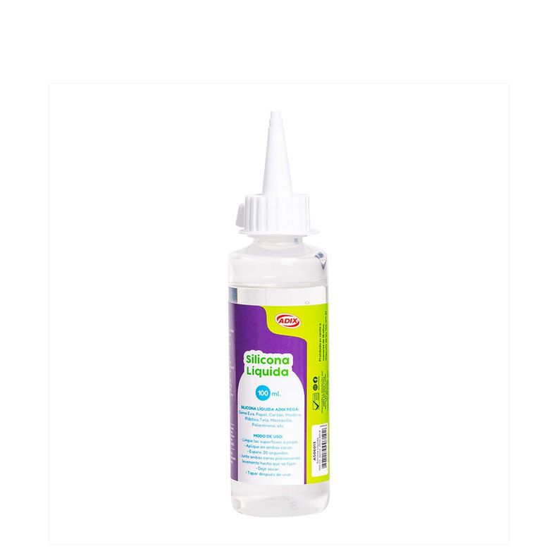 Silicona Liquida Adix 100ml Transparente