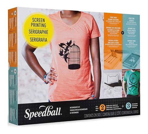 Kit Super Value De Serigrafia En Telas Speedball