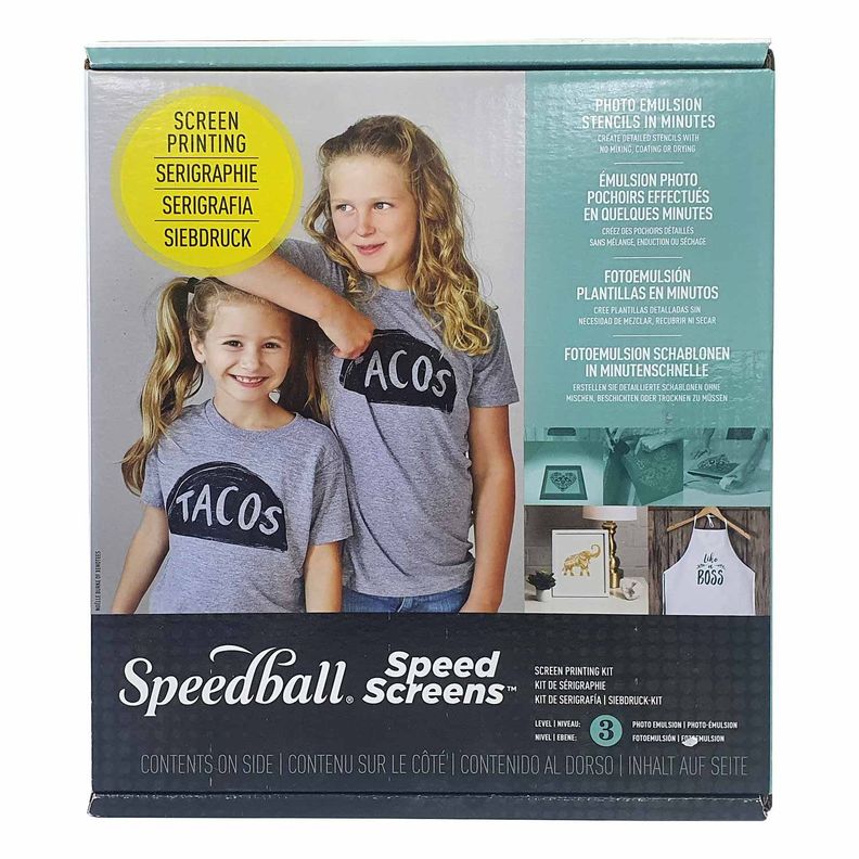 Kit De Serigrafía Speed Screens Todo En Uno Speedball-1