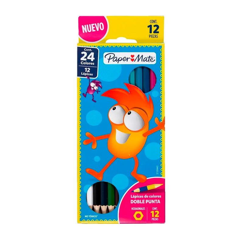 Set de 12 lapices de colores + 3 Grafitos HB Surtido