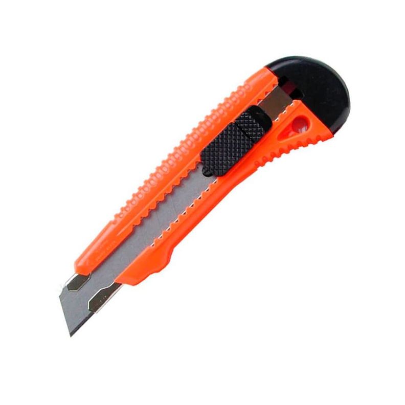 Cuchillo Cartonero Hand 18mm Con Riel Metalico