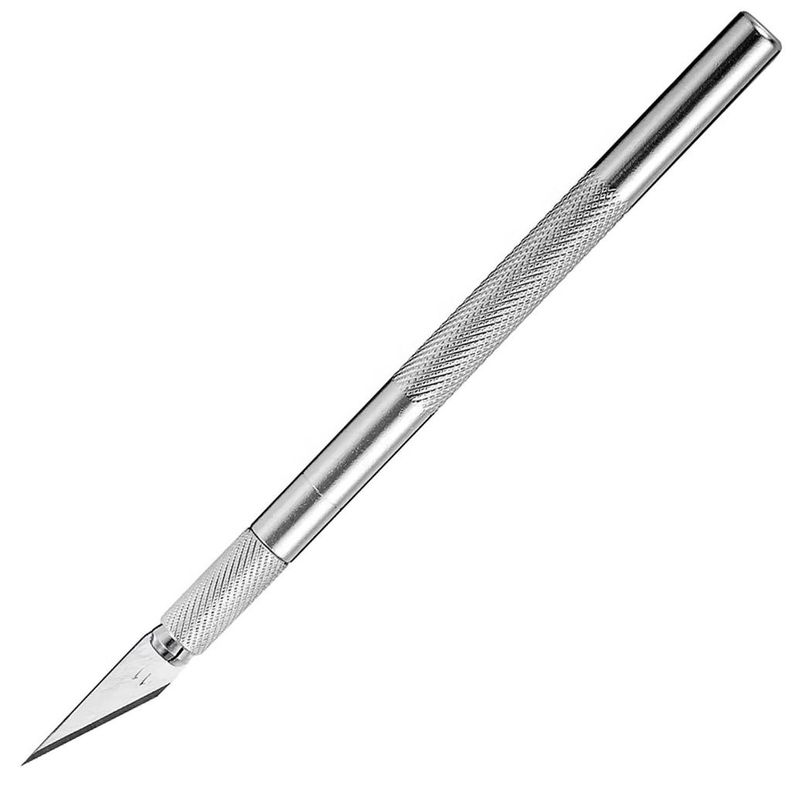 Cuchillo De Precision Filo Bisturi (lapiz+6 Filos Surtidos)