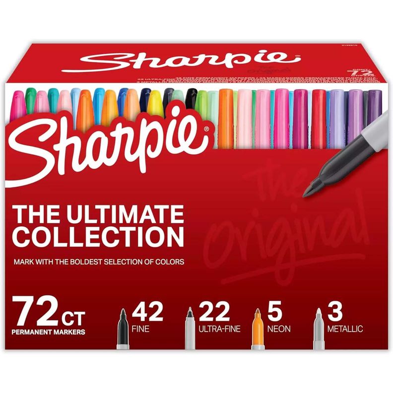 Marcador Sharpie The Ultimate Collection 72 Colores-0