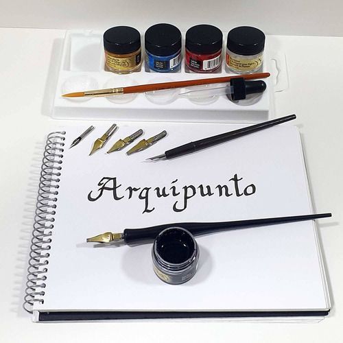 Kit Deluxe De Plumillas Y Tintas Speedball Surtido