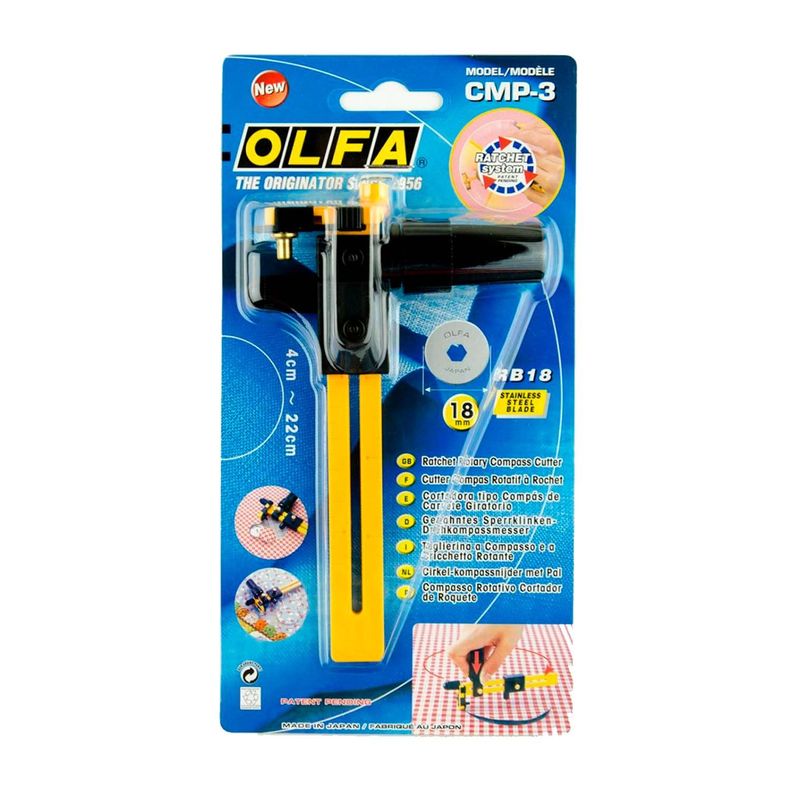 Compas De Corte Para Telas Olfa