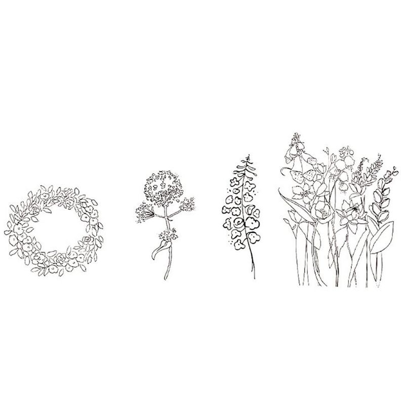 Timbre Adix Diseño Jardín Primavera 4ud-3