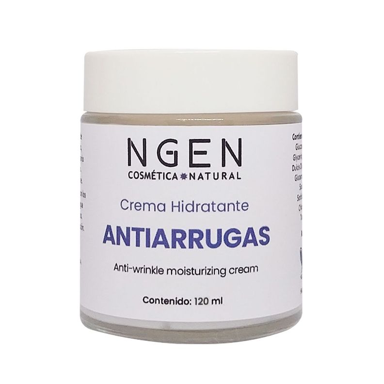 Crema Antiarrugas con Acido Hialuronico 120 ml
