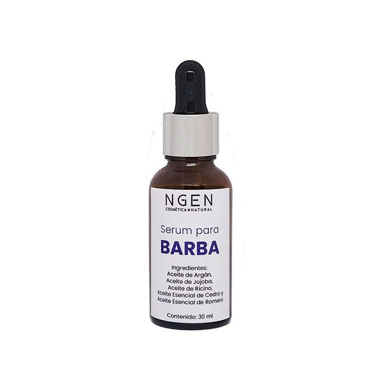 Serum para barba 100% natural-0
