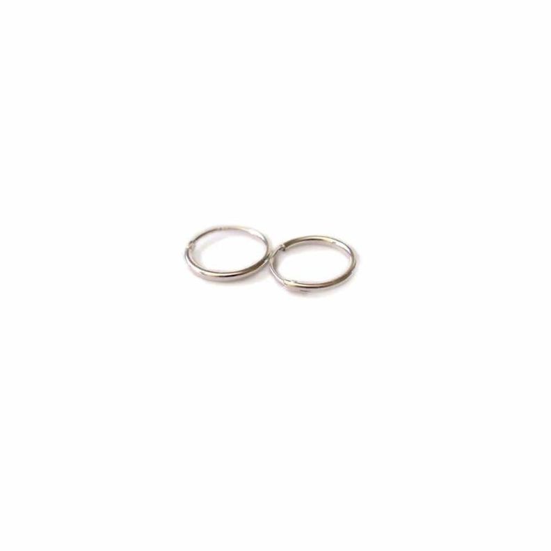Aros argolla 12 mm plata-0