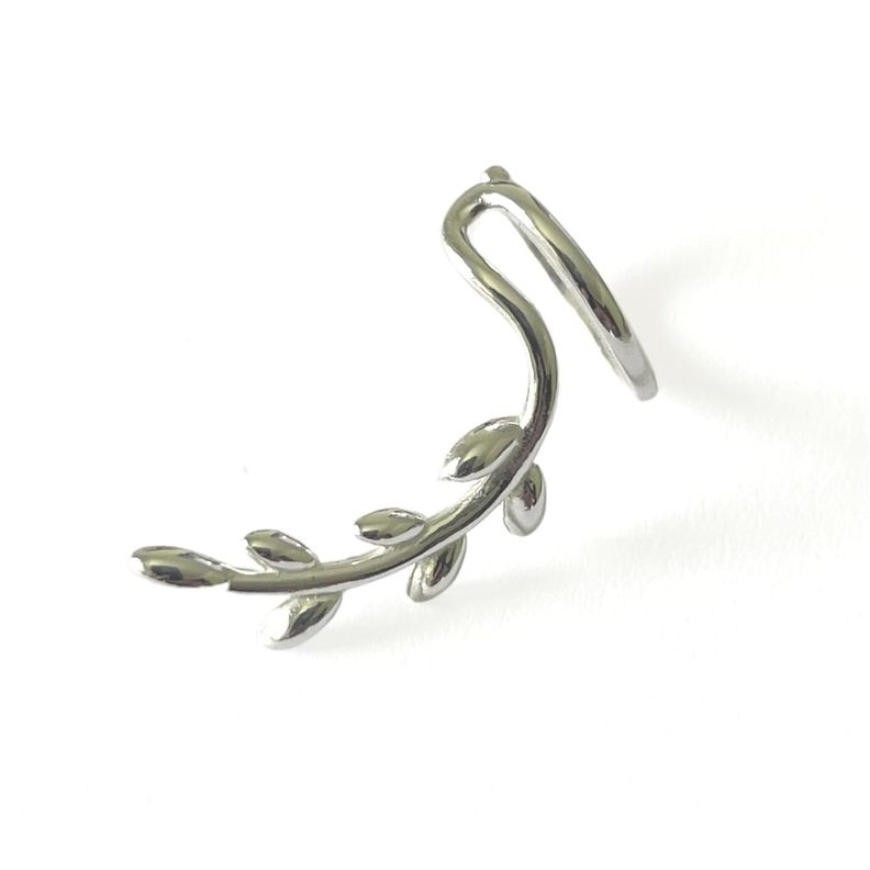 Cuff Trepador Rama plata-0