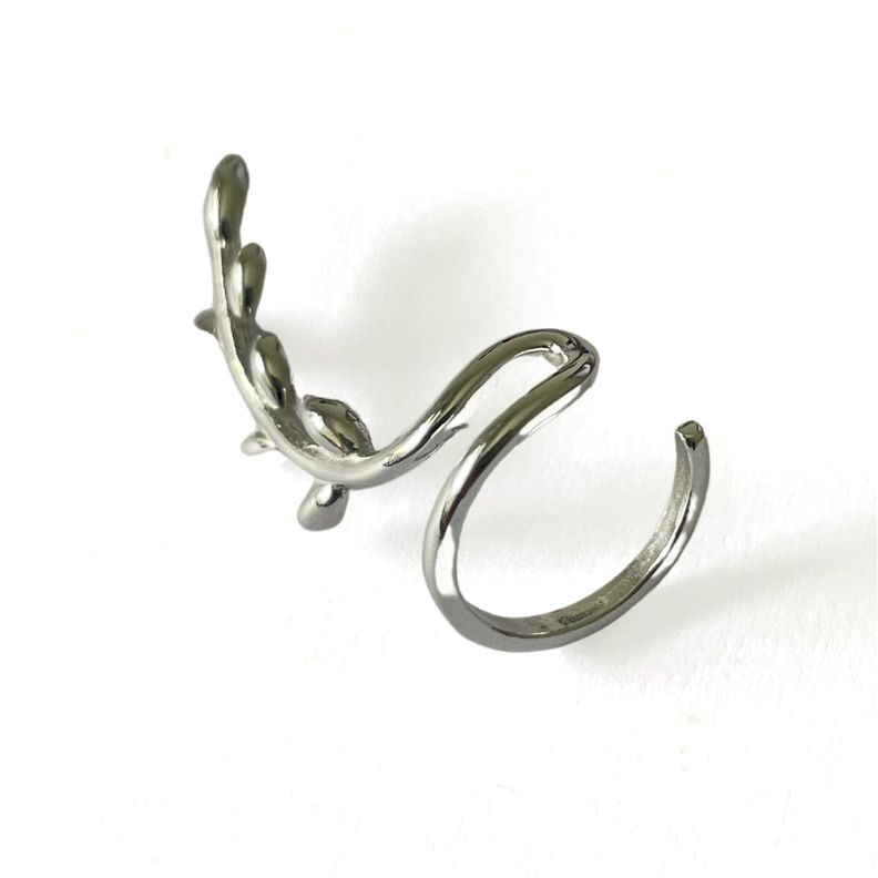 Cuff Trepador Rama plata-2