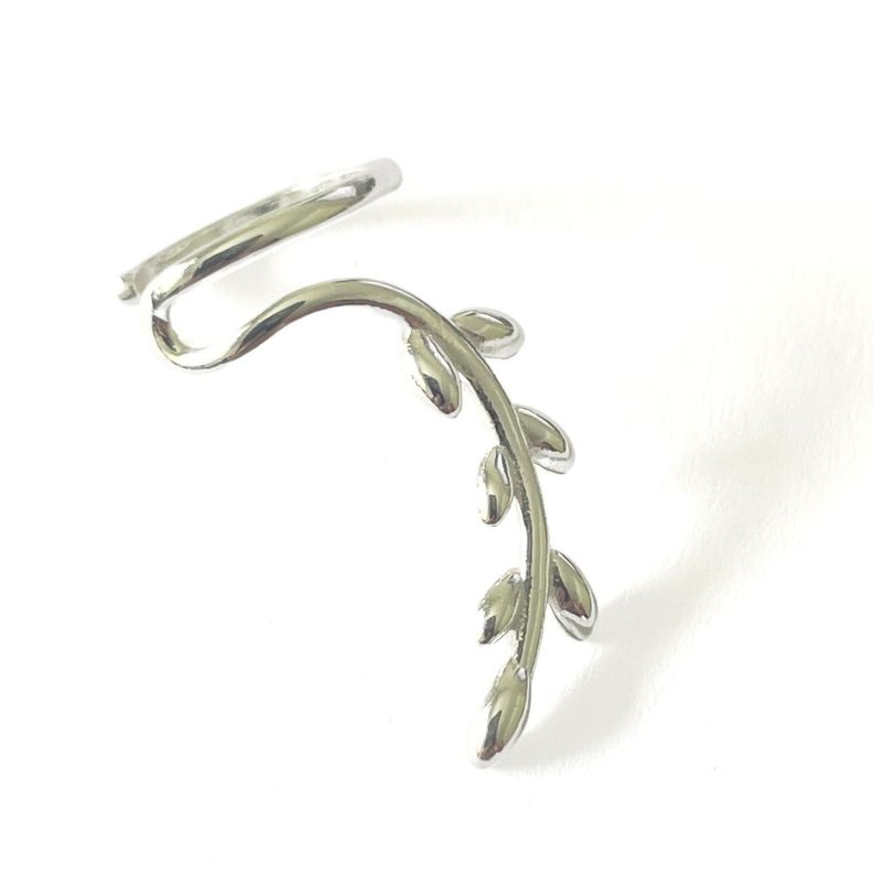 Cuff Trepador Rama plata-3