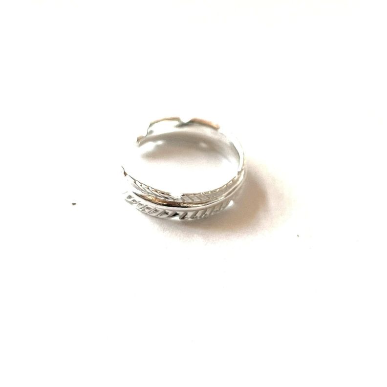 Anillo Midi Ajustable Pluma-0