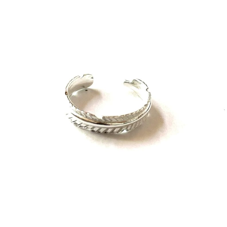 Anillo Midi Ajustable Pluma-2